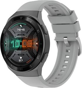 Strap-it Huawei Watch GT 2e siliconen bandje (grijs)