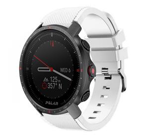 Strap-it Polar Grit X Pro twill siliconen band (wit)