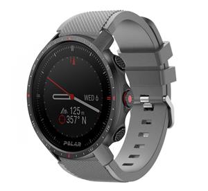 Strap-it Polar Grit X Pro twill siliconen band (grijs)