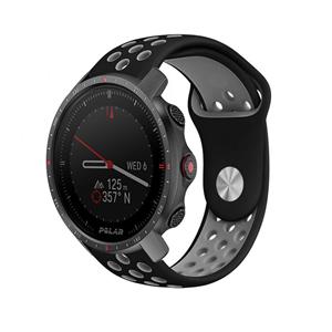 Strap-it Polar Grit X Pro sport band (zwart/grijs)