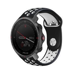 Strap-it Polar Grit X Pro sport band (zwart/wit)