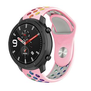 Strap-it Xiaomi Amazfit GTR sport band (kleurrijk roze)