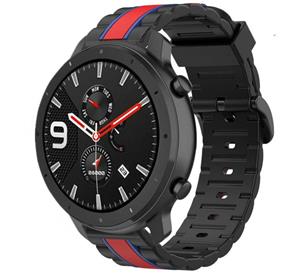 Strap-it Xiaomi Amazfit GTR Special Edition Band (zwart/rood)