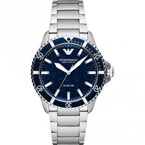 Emporio Armani Diver Heren Horloge Zilverkleurig AR60059