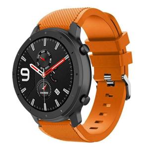 Strap-it Xiaomi Amazfit GTR siliconen bandje (oranje)