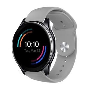 Strap-it OnePlus Watch sport band (grijs)