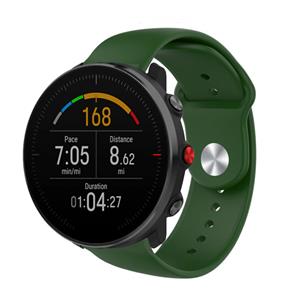 Strap-it Polar Vantage M sport band (legergroen)