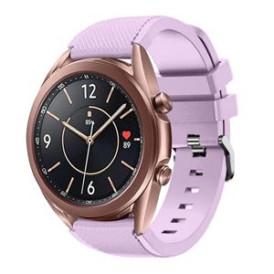 Strap-it Samsung Galaxy Watch 3 41mm silicone band (lila)