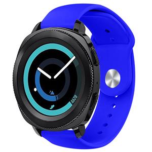 Strap-it Samsung Gear Sport sport band (blauw)