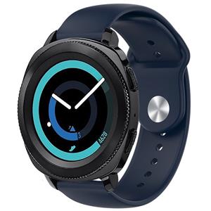 Strap-it Samsung Gear Sport sport band (donkerblauw)