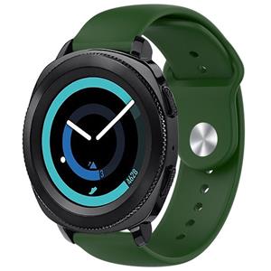 Strap-it Samsung Gear Sport sport band (legergroen)