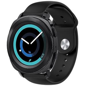 Strap-it Samsung Gear Sport sport band (zwart)