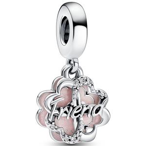 Pandora 'Familie & Vrienden' Dames 925 Sterling Zilver Bedel - Zilver 792245C01