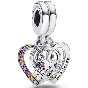 Pandora 792239C01 - Puzzle Piece Hearts Splittable Friendship - Hangende Bedel