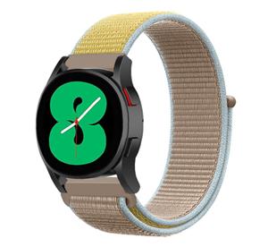 Strap-it Samsung Galaxy Watch 5 Pro - 46mm nylon band (camel)