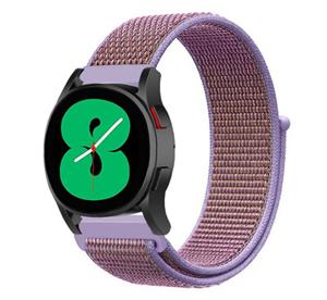 Strap-it Samsung Galaxy Watch 5 - 40mm nylon band (lila)