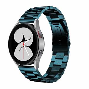 Strap-it Samsung Galaxy Watch 5 - 40mm stalen band (donkergroen)