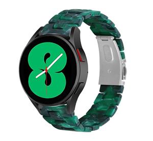 Strap-it Samsung Galaxy Watch 5 Pro - 46mm resin band (groen)