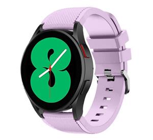 Strap-it Samsung Galaxy Watch 5 - 44mm siliconen bandje (lila)