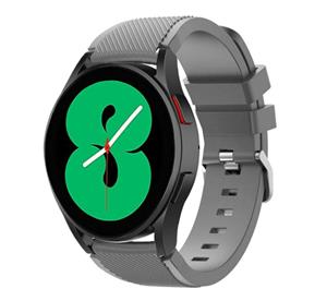 Strap-it Samsung Galaxy Watch 5 - 44mm siliconen bandje (grijs)