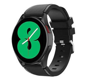 Strap-it Samsung Galaxy Watch 5 - 44mm siliconen bandje (zwart)