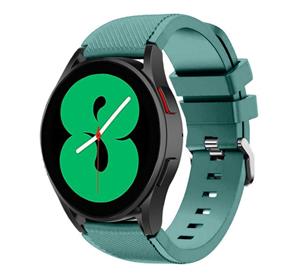 Strap-it Samsung Galaxy Watch 5 Pro - 46mm siliconen bandje (dennengroen)