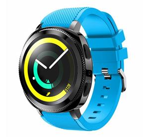 Strap-it Samsung Gear Sport siliconen band (lichtblauw)