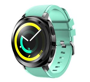 Strap-it Samsung Gear Sport siliconen band (aqua)