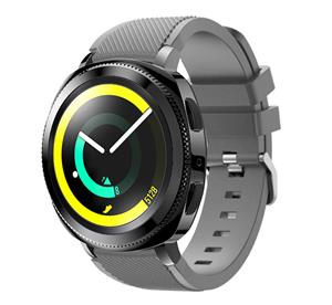 Strap-it Samsung Gear Sport siliconen band (grijs)