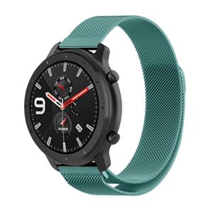 Strap-it Xiaomi Amazfit GTR Milanese band (groen)