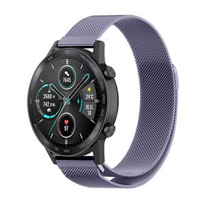 Strap-it Honor Magic Watch 2 Milanese band (lichtpaars)