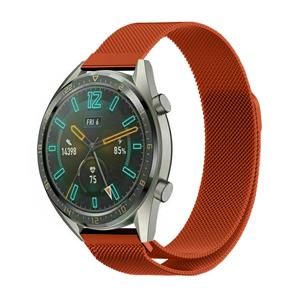 Strap-it Huawei Watch GT Milanese band (oranje)