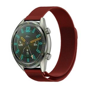 Strap-it Huawei Watch GT Milanese band (rood)