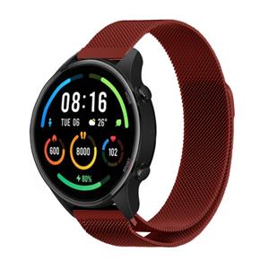 Strap-it Xiaomi Mi Watch Milanese band (rood)
