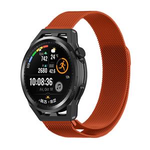 Strap-it Huawei Watch GT Runner Milanese band (oranje)