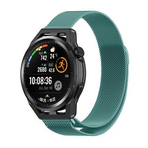 Strap-it Huawei Watch GT Runner Milanese band (groen)