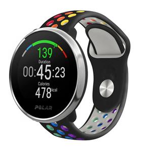 Strap-it Polar Unite sport band (zwart/kleurrijk)