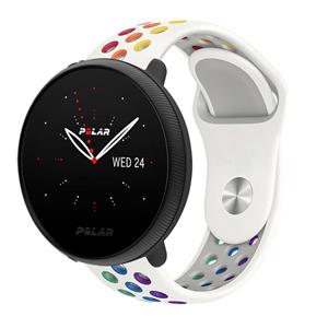 Strap-it Polar Ignite 2 sport band (wit/kleurrijk)
