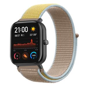 Strap-it Xiaomi Amazfit GTS nylon band (camel)