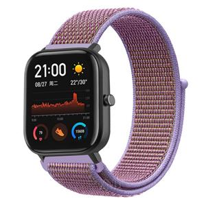 Strap-it Xiaomi Amazfit GTS nylon band (lila)