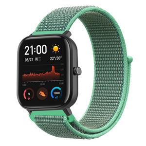 Strap-it Xiaomi Amazfit GTS nylon band (mint)