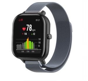 Strap-it Xiaomi Amazfit GTS Milanese band (space grey)