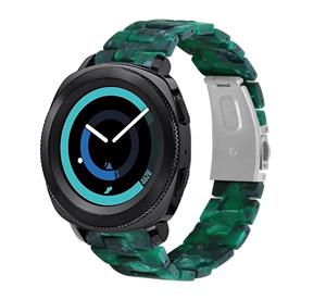 Strap-it Samsung Gear Sport resin band (groen)