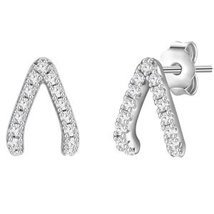 Glanzstücke München Paar Ohrstecker silber, aus Sterling silber