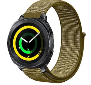 Strap-it Samsung Gear Sport nylon band (olijf)