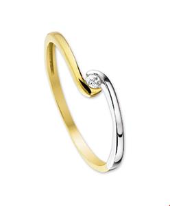 Tft Ring Zirkonia Bicolor Goud