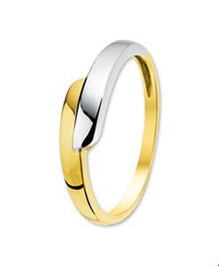 Tft Ring Bicolor Goud