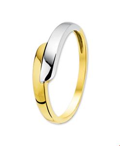 Tft Ring Bicolor Goud