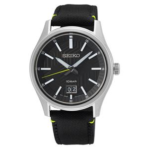 Seiko herenhorloge Quartz Analoog 39,5 mm SUR517P1