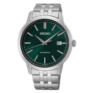 Seiko Automatikuhr Automatik Stahl/Grün